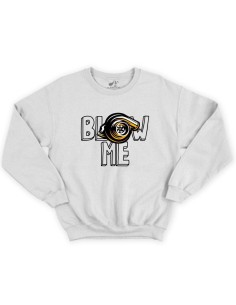 Vtipný pánsky pulóver blow me