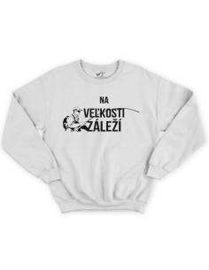 Pulóver s rybárskym motívom Na veľkosti záleží