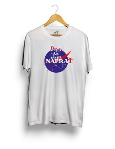 Vtipné tričko s potlačou dnes sa idem naprať