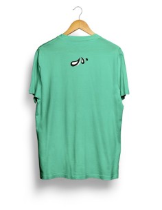 Tuningové mentolové tričko. 2