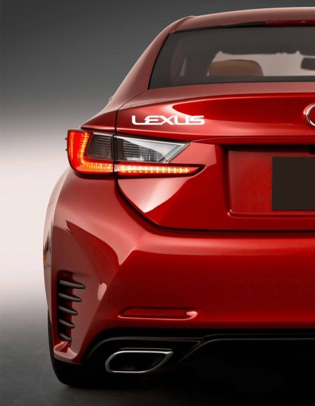 Nálepka lexus nápis