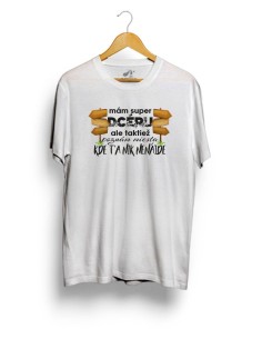 Tričko pre otca s nápisom mám super dcéru 2