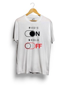 Tričko pre milovníkov hudby 2