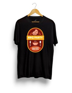 Tričko BBQ párty (s Vašim menom) 2