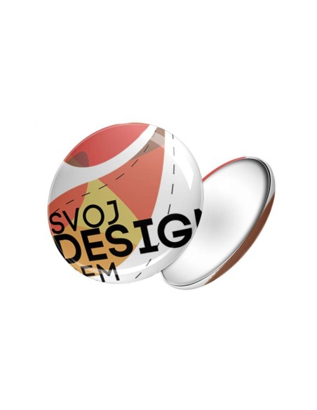 Okrúhly odznak na vlastnú grafiku (magnetický)