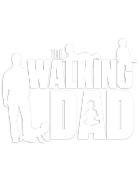 Nažehlovačka The walking dad