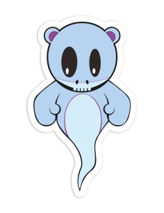 Detská nažehlovačka duch