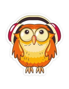 Nažehlovačka sovička DJ