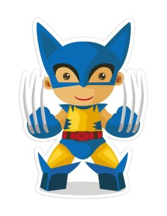 Nažehlovačka Wolverin