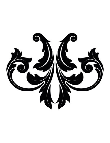 Nálepka na stenu ornament