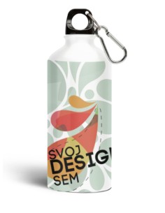 Turistická fľaša s vlastnou potlačou (500ml)