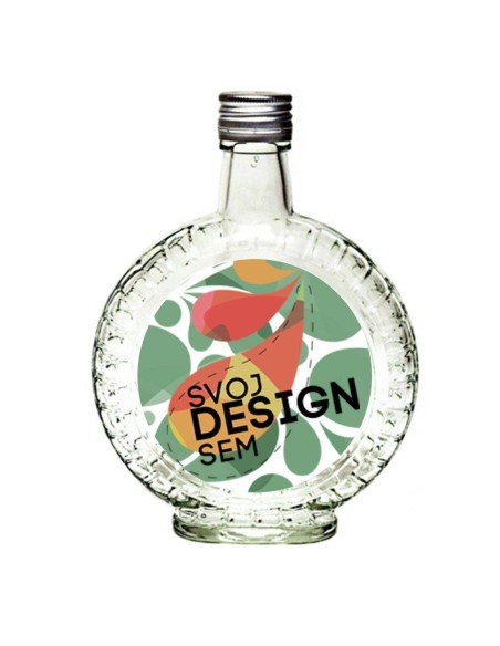 Fľaša budík na vlastnú grafiku