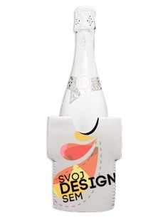 Návlek na fľašu na vlastnú grafiku