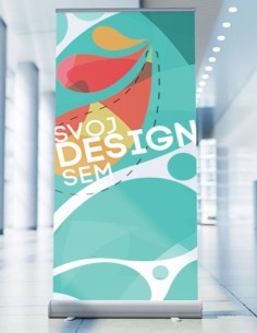 Roll up economy s potlačou (100 x 200cm)