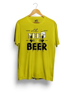 Tričko Potrebujem pivo 2