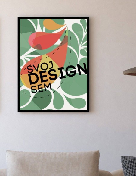 Obraz v ráme s vlastnou potlačou