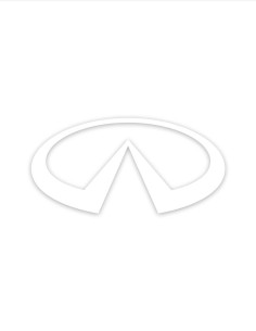 Nálepka logo infiniti 2