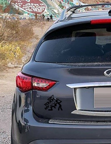 Nálepka don´t touch my infiniti