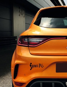 Nálepka na auto serem ti na V6