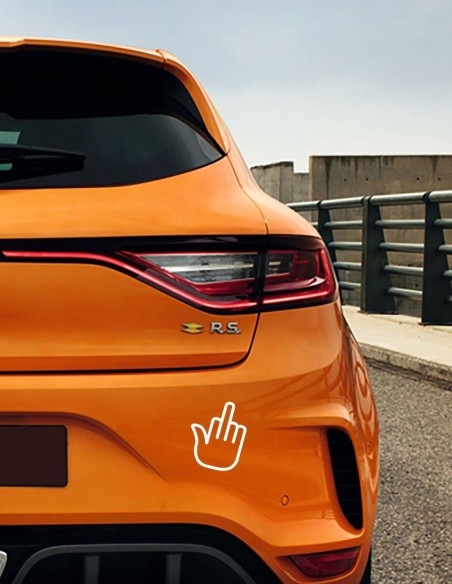 Nálepka prostredník