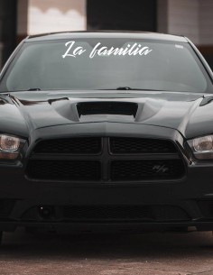 Nálepka na čelné sklo La familia