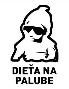 Nálepka dieťa na palube 2