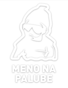 Nálepka dieťa na palube (s menom dieťaťa) 2