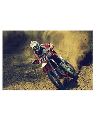 Puzzle motocross rider (A4 formát)