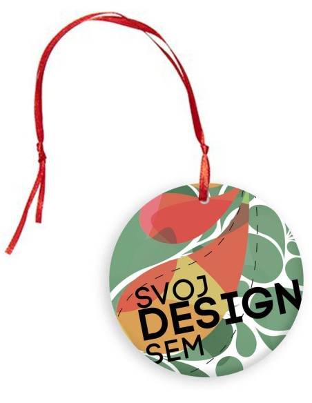 Osviežovač vzduchu do auta okrúhly s vlastnou potlačou