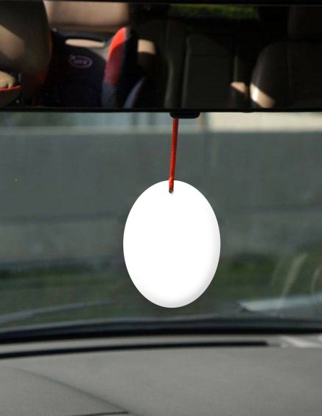 Osviežovač vzduchu do auta elipsovy s vlastnou potlačou