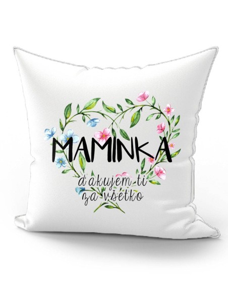 Vankúš maminka ďakujem ti za všetko