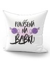 Vankúš povýšená na babku