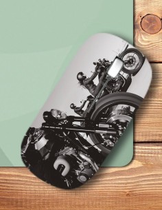 Bezdrôtová myš motorkári