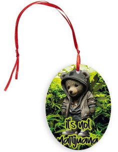 Osviežovač vzduchu do auta s potlačou Its not marijuana