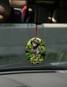 Osviežovač vzduchu do auta s potlačou Its not marijuana 2