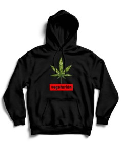 Mikina s potlačou Vegetarián 2