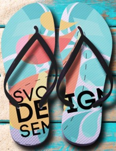 Žabky s vlastnou potlačou