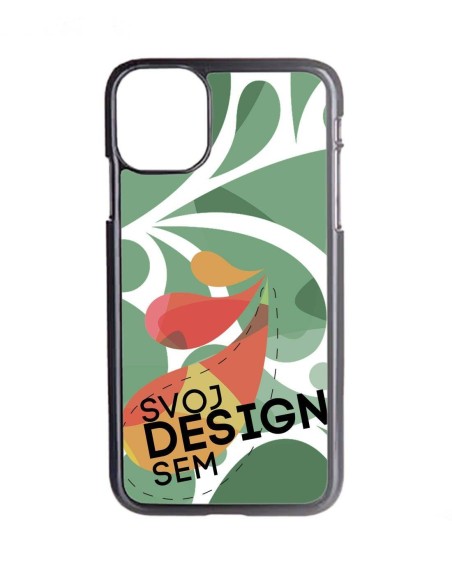 Obal na iPhone 11 čierny s vlastnou grafikou