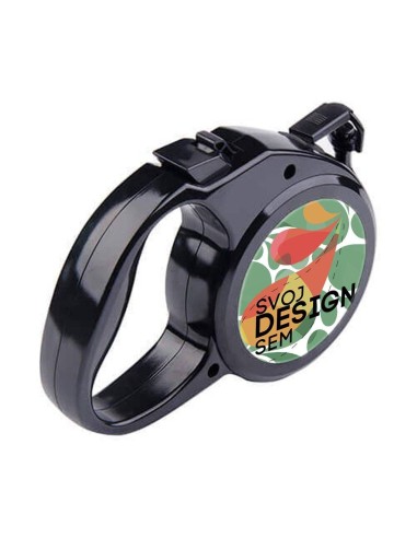 Automatické vodítko pre psa s vlastnou potlačou