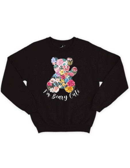Pulóver s potlačou I´m Beary Cute