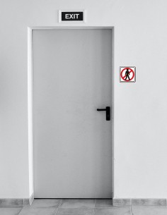 Nálepka zákaz vstupu 2