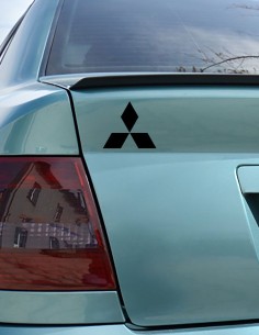 Nálepka na auto mitsubishi
