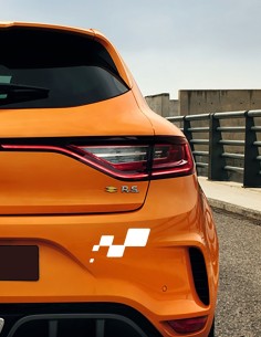 Nálepka na auto renault sport