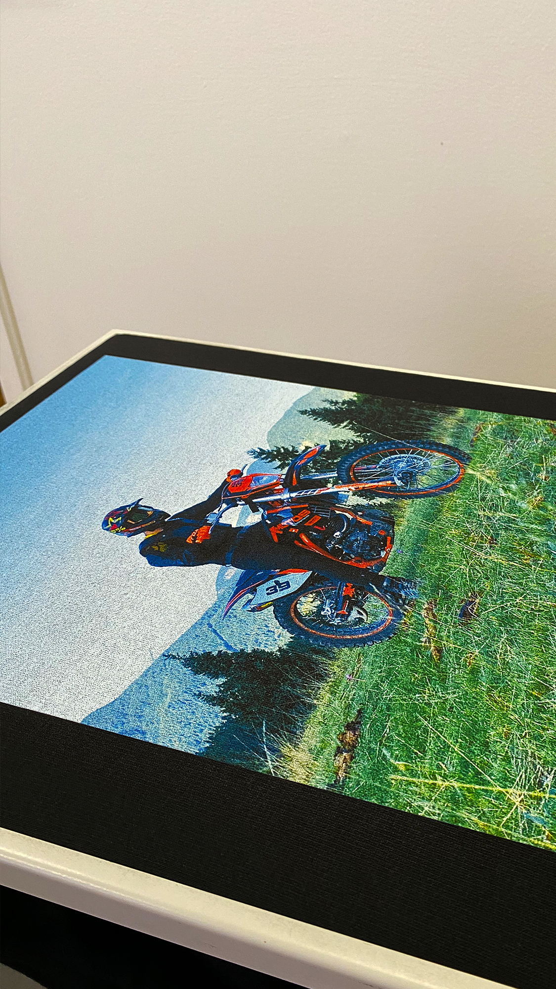 mikina s vlastnou fotkou